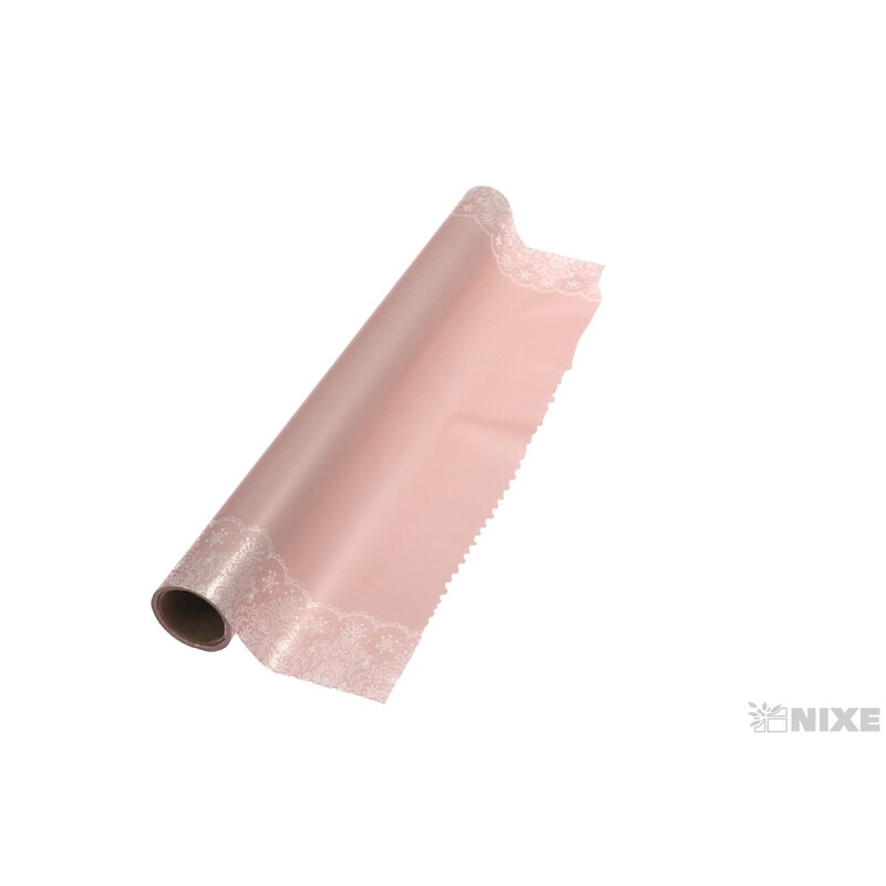 ROLE PLAST KRAJKA 50cmx9yd*RŮŽOVÁ SV.