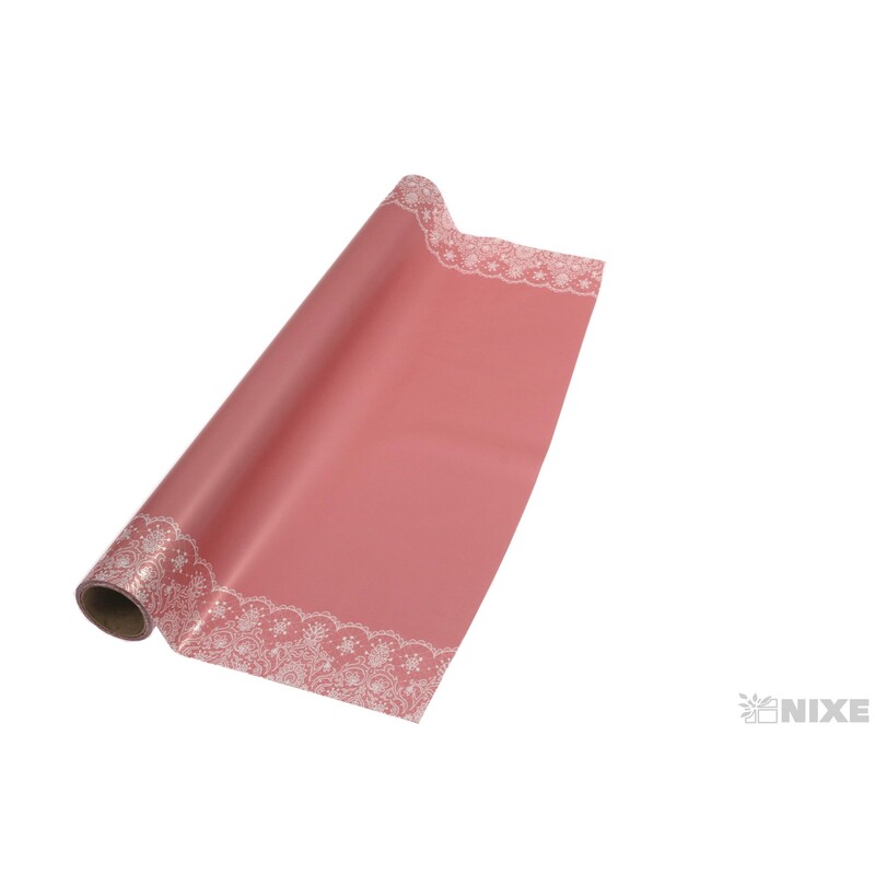 ROLE PLAST KRAJKA 50cmx9yd*RŮŽOVÁ TM.