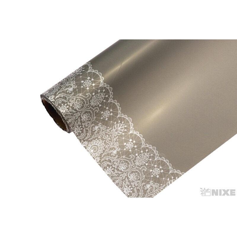 ROLE PLAST KRAJKA 50cmx9yd*STŘÍBRNÁ