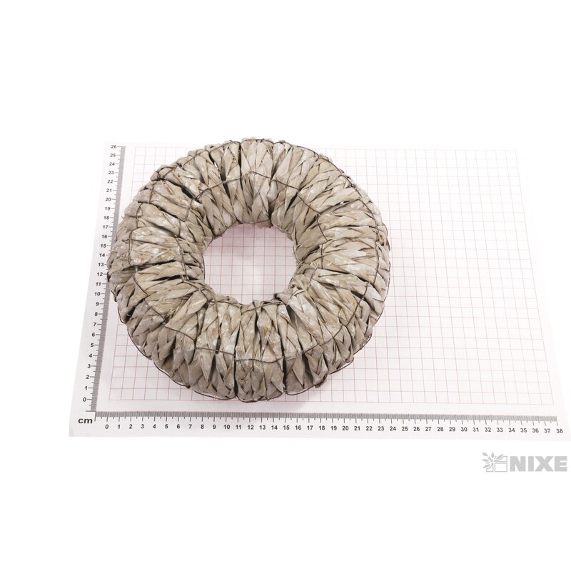 VĚNEC ŠUSTÍ 24cm*BÍLÁ