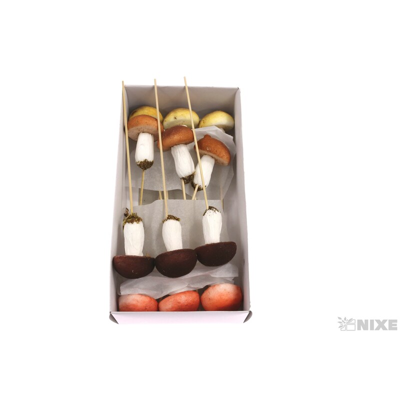 ZÁPICH HŘÍBEK 12ks 06x23cm*MIX BAREV