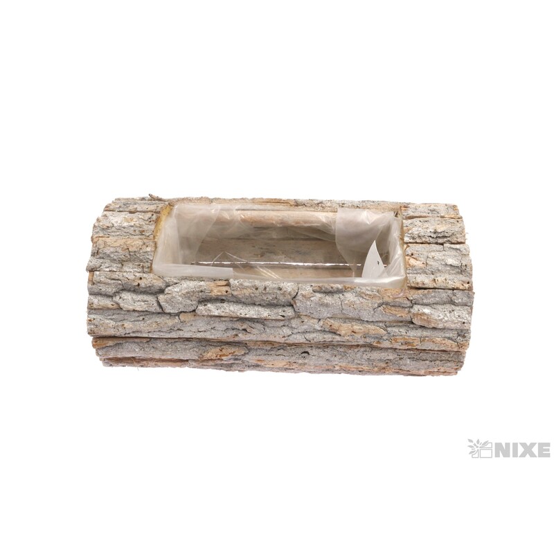 OBAL KŮRA VÁLEC 30x14x10cm*PŘÍRODNÍ