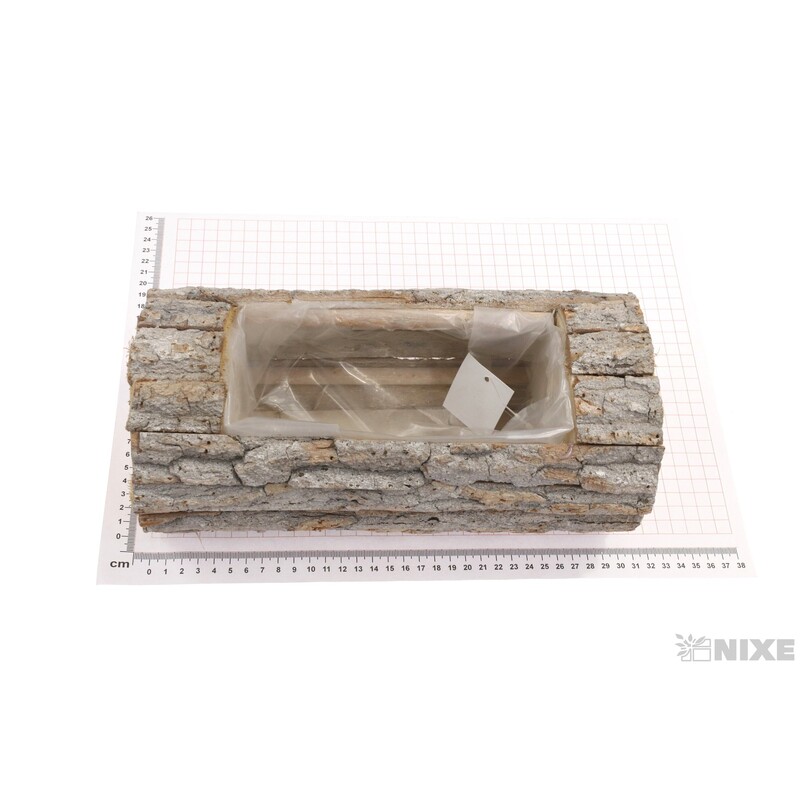 OBAL KŮRA VÁLEC 30x14x10cm*PŘÍRODNÍ