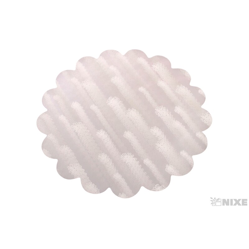 30cm KVÍTEK T RONDO*BÍLÁ