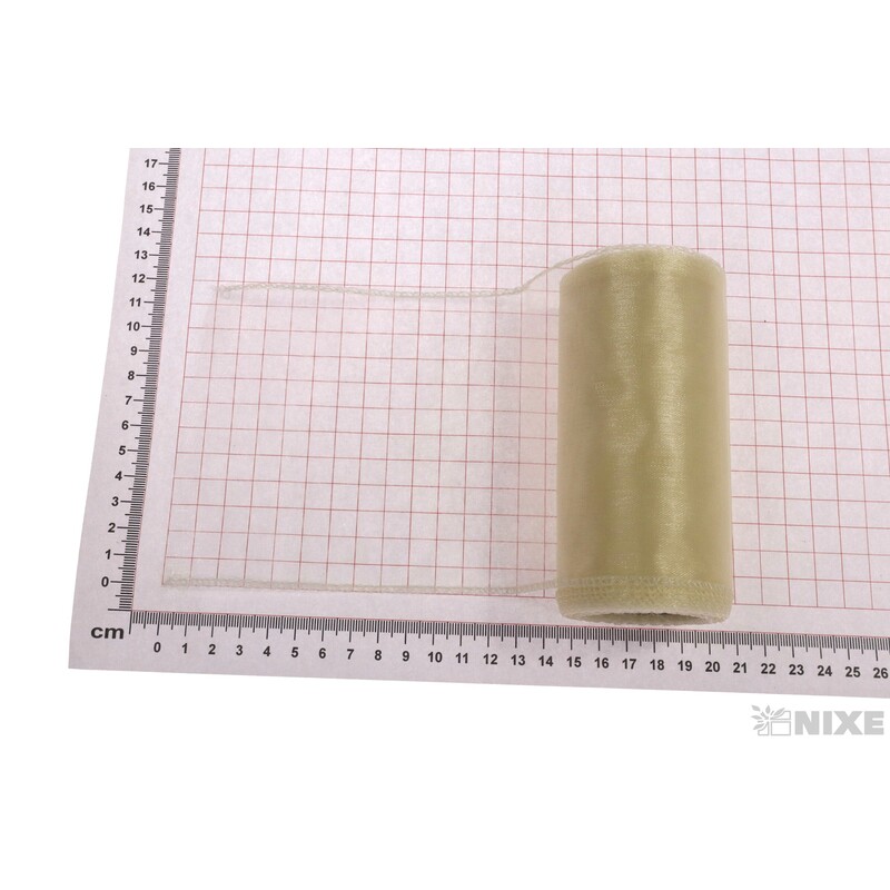 ORGANZA 11cmx10yd*KRÉMOVÁ 003