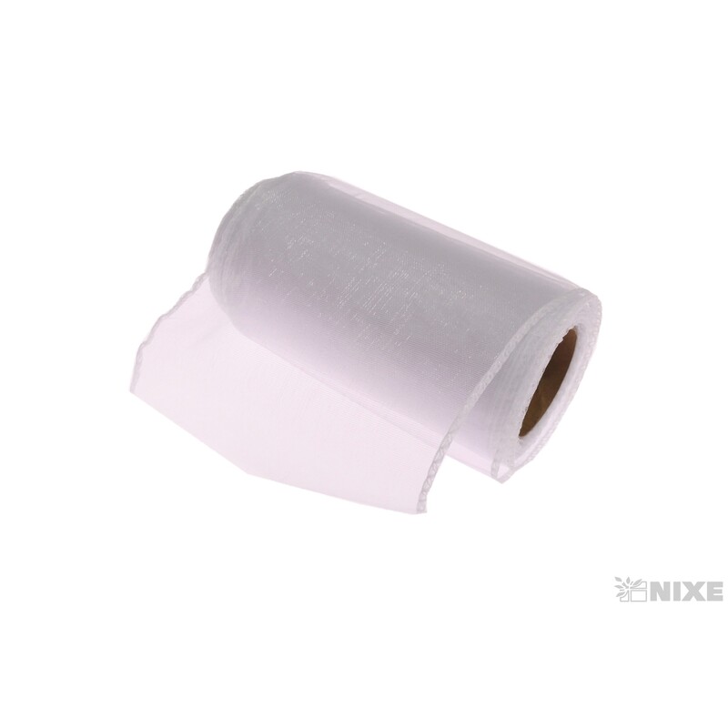 ORGANZA 11cmx10yd*BÍLÁ