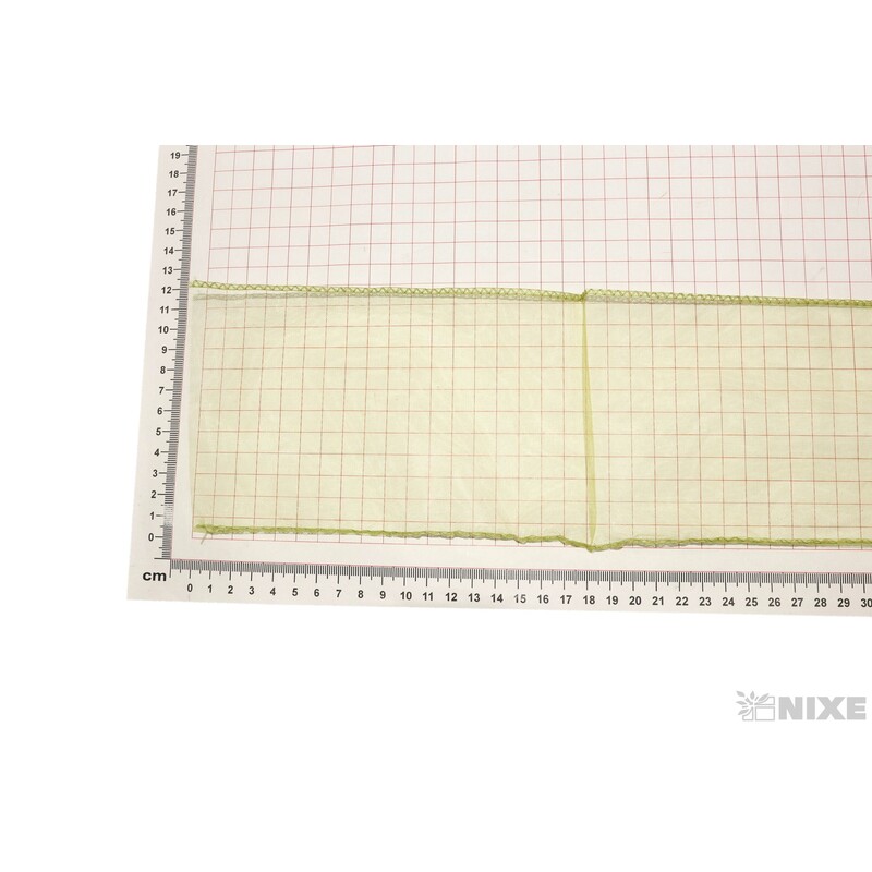 ORGANZA 10cmx10yd*ZELENÁ OLIVA