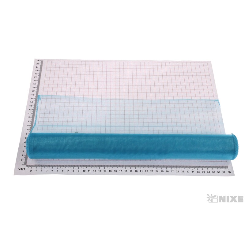 ORGANZA 39cmx8m*MODRÁ SV.