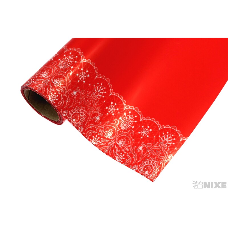 ROLE PLAST KRAJKA 50cmx9yd*ČERVENÁ