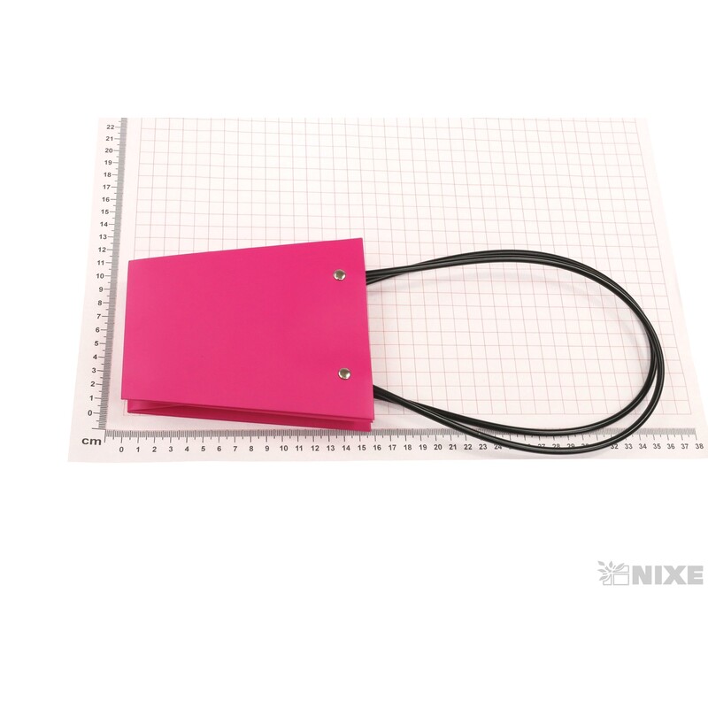 TAŠKA P PLAST 10x05x15cm*RŮŽOVÁ TM.