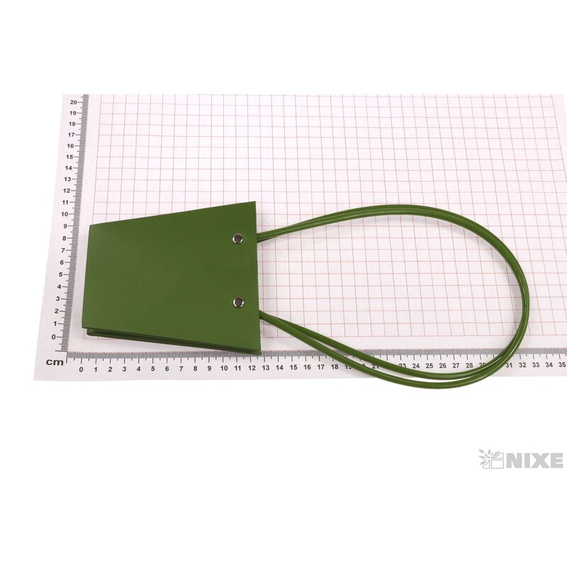 TAŠKA P PLAST 09x08x12cm*ZELENÁ TM.