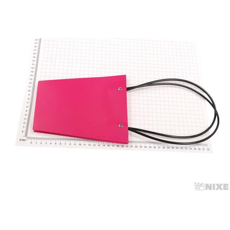 TAŠKA P PLAST 12x17x20cm*RŮŽOVÁ TM.