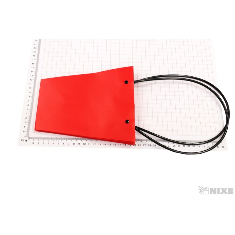 TAŠKA P PLAST 12x17x20cm*ČERVENÁ