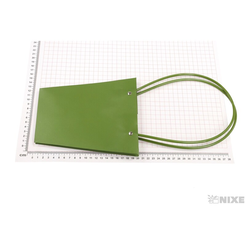 TAŠKA P PLAST 12x17x20cm*ZELENÁ