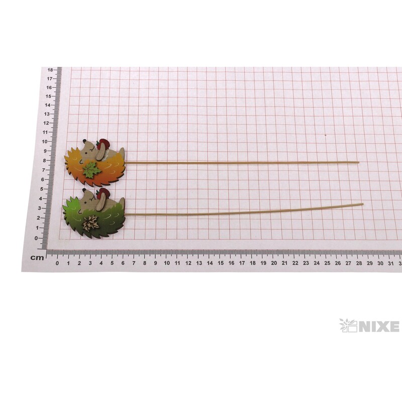 ZÁPICH D JEŽEK 6x29cm 6ks*MIX BAREV