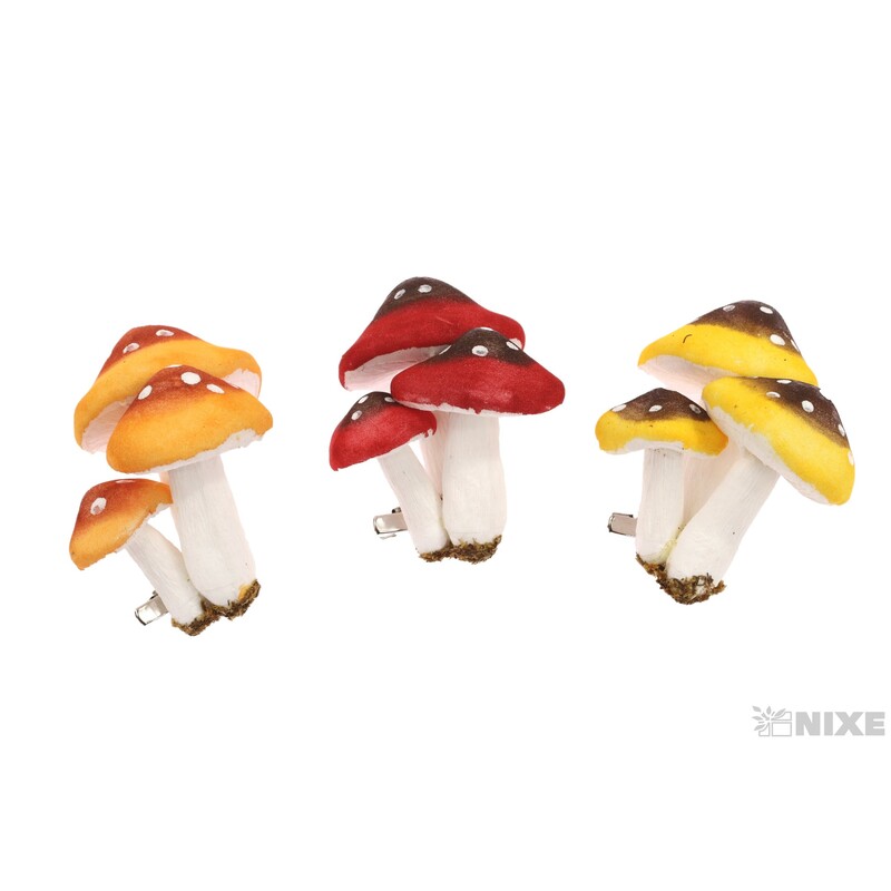 HŘÍBKY 7x8cm*MIX BAREV