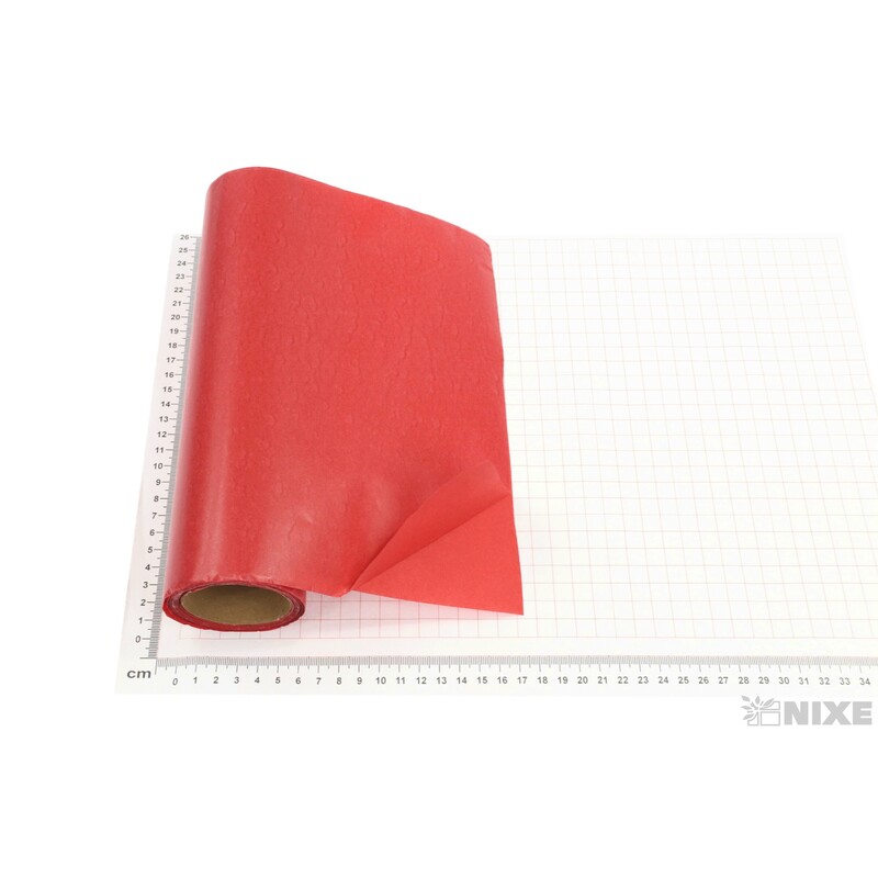 ROLE PAPÍR 50cmx15m*ČERVENÁ
