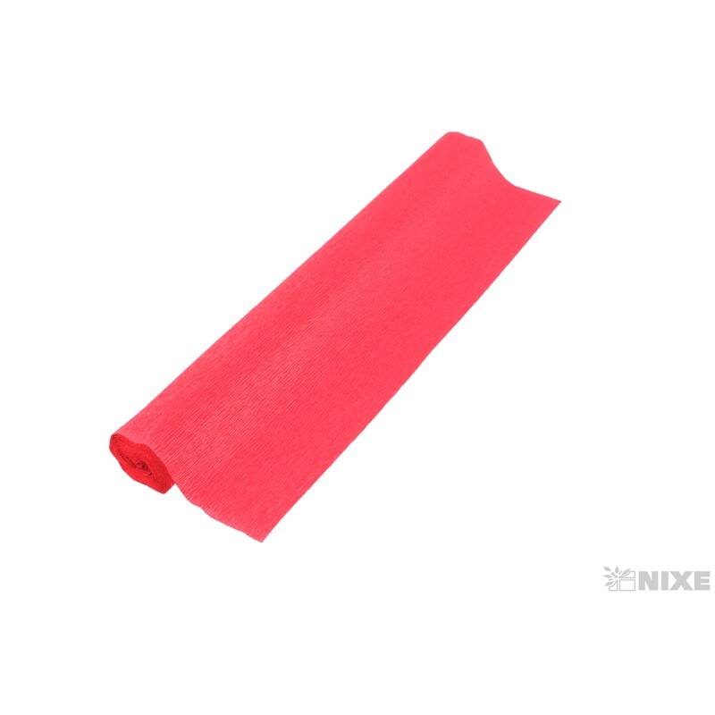 KREP 50cmx2,5m 180g*589 ČERVENÁ