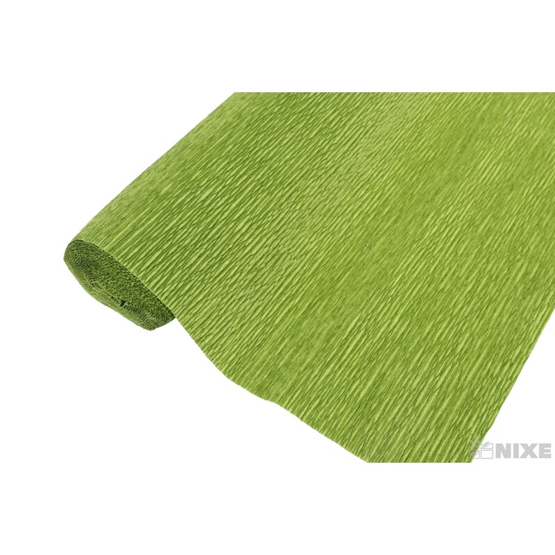 KREP 50cmx2,5m 180g*622 ZELENÁ OLIVA