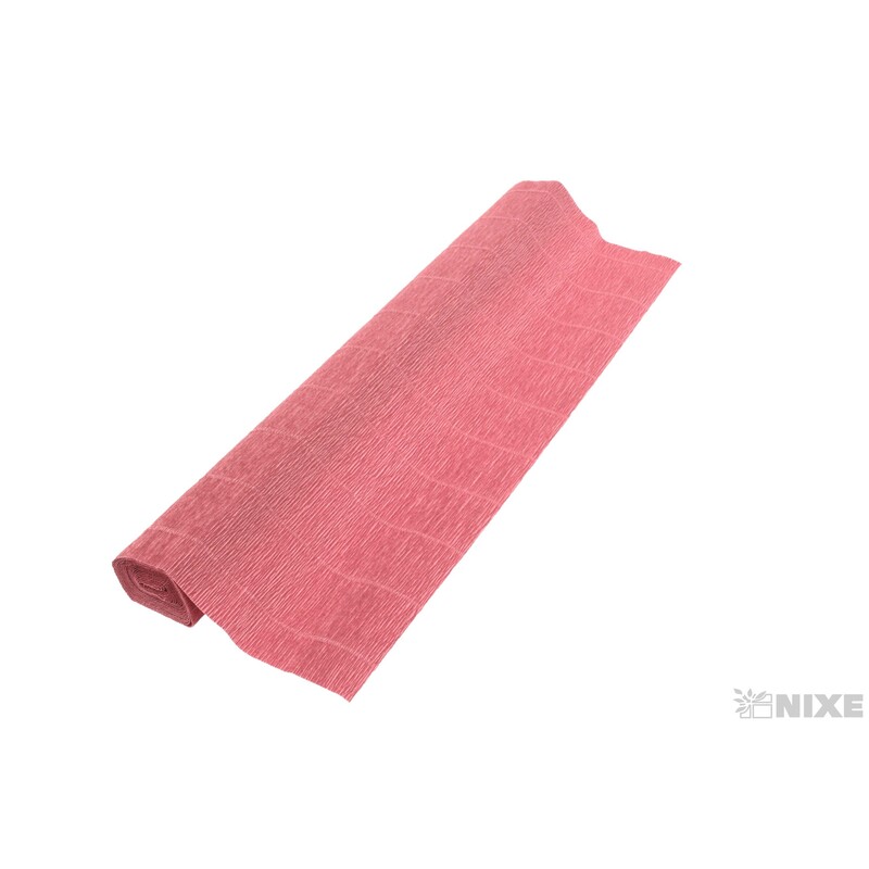 KREP 50cmx2,5m 180g*620 STARORŮŽOVÁ