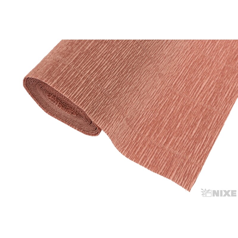 KREP 50cmx2,5m 180g*613 STARORŮŽOVÁ