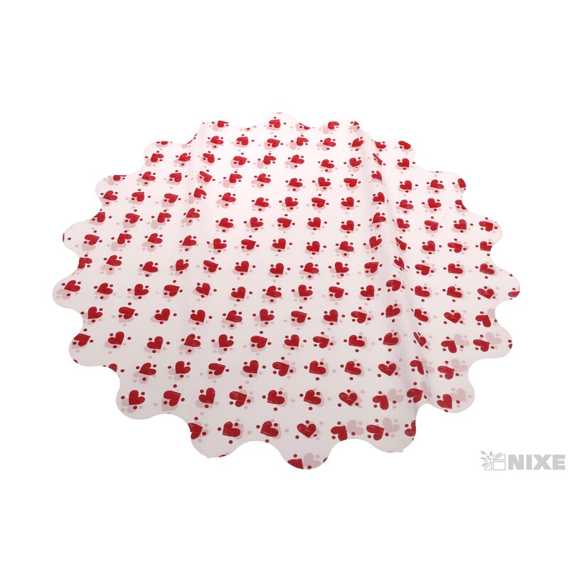 RONDO 48cm P2 MARGO*ČERVENÁ+BÍLÁ