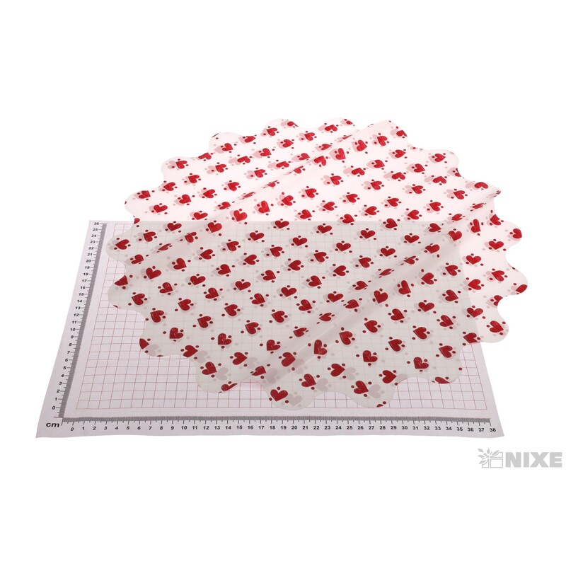 RONDO 48cm P2 MARGO*ČERVENÁ+BÍLÁ