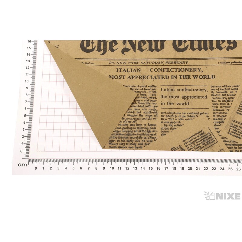 ROLE PAPÍR NEWSPAPER 70cmx50m*PŘÍRODNÍ+ČERNÁ