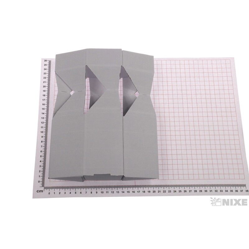 KVĚTINOVÝ BOX 13x17cm*BÍLÁ