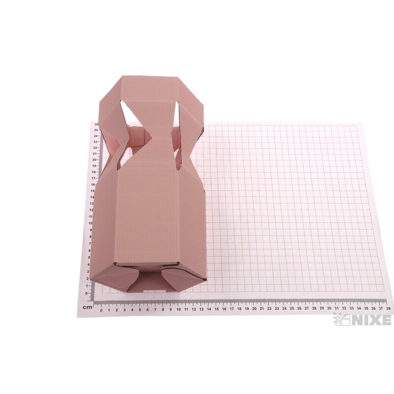 KVĚTINOVÝ BOX 13x17cm*RŮŽOVÁ