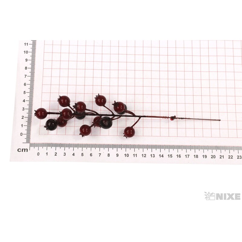 JEŘABINA 21cm 12ks*ČERVENÁ