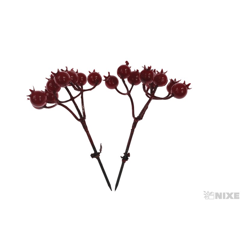 JEŘABINA 12cm 12ks*ČERVENÁ