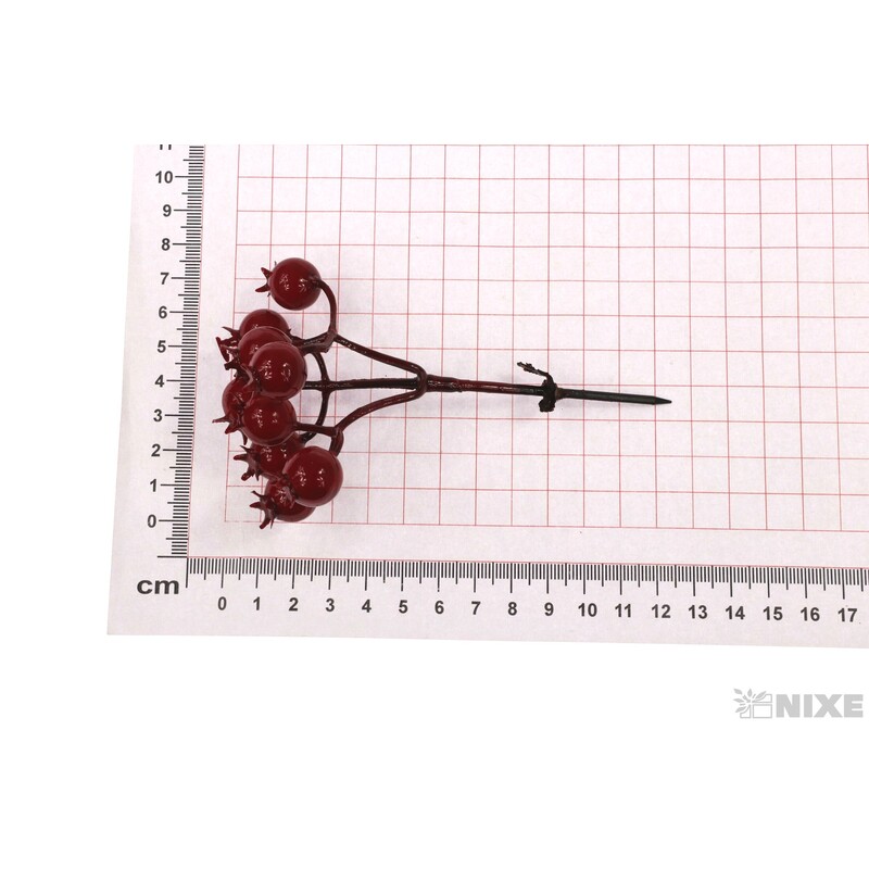 JEŘABINA 12cm 12ks*ČERVENÁ