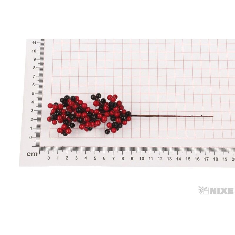 JEŘABINA 12cm 12ks*ČERVENÁ