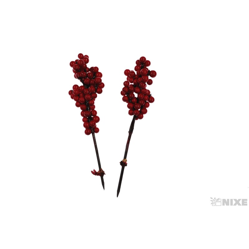 JEŘABINA 12cm 12ks*ČERVENÁ