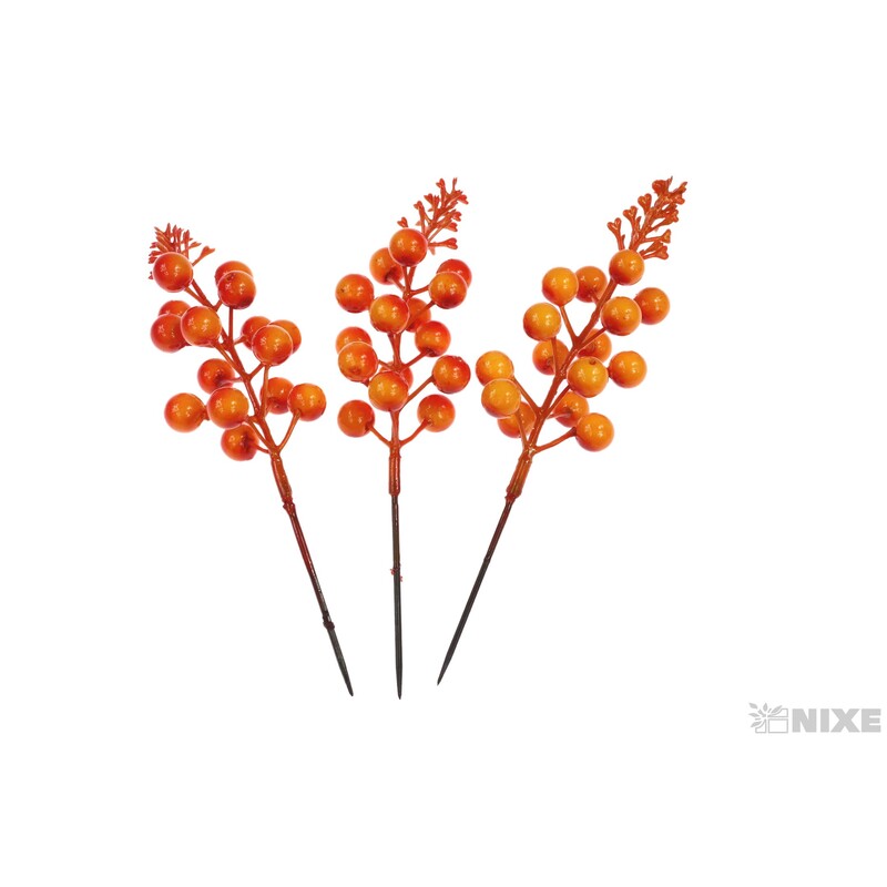 JEŘABINA 12cm 12ks*ORANŽOVÁ