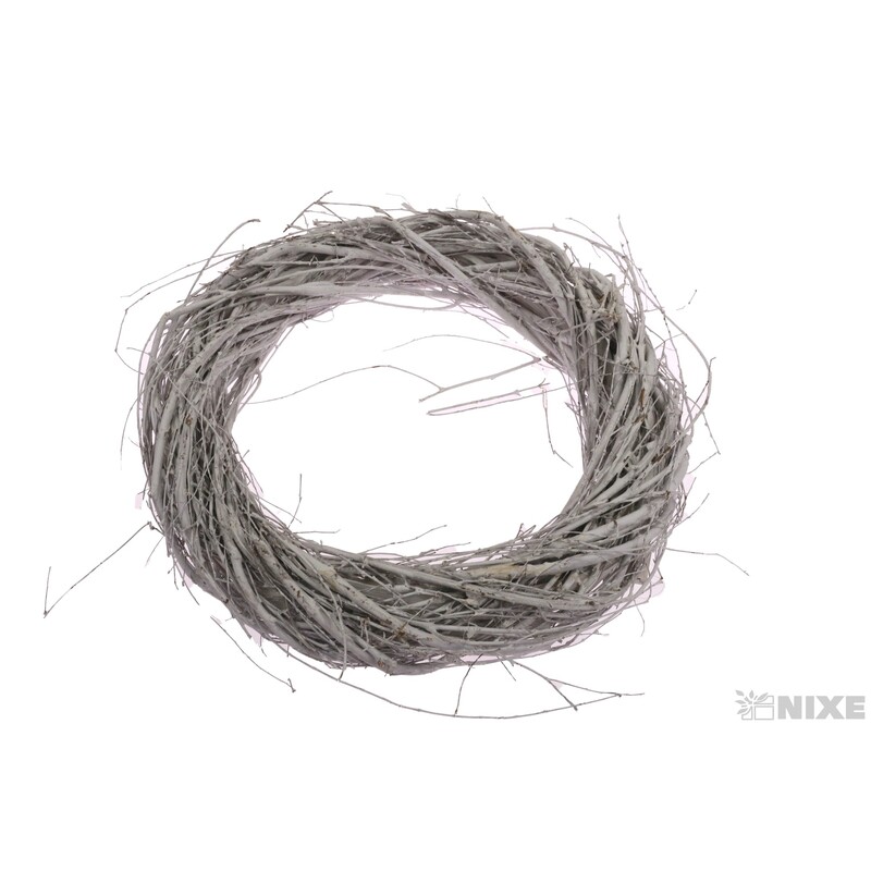 VĚNEC PROUTĚNÝ 35cm*MIX BAREV