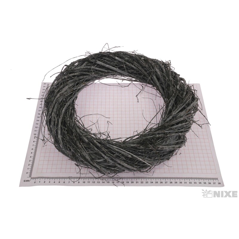 VĚNEC PROUTĚNÝ 35cm*MIX BAREV