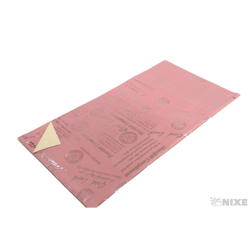 ARCH METAL 58x58cm 20ks*RŮŽOVÁ