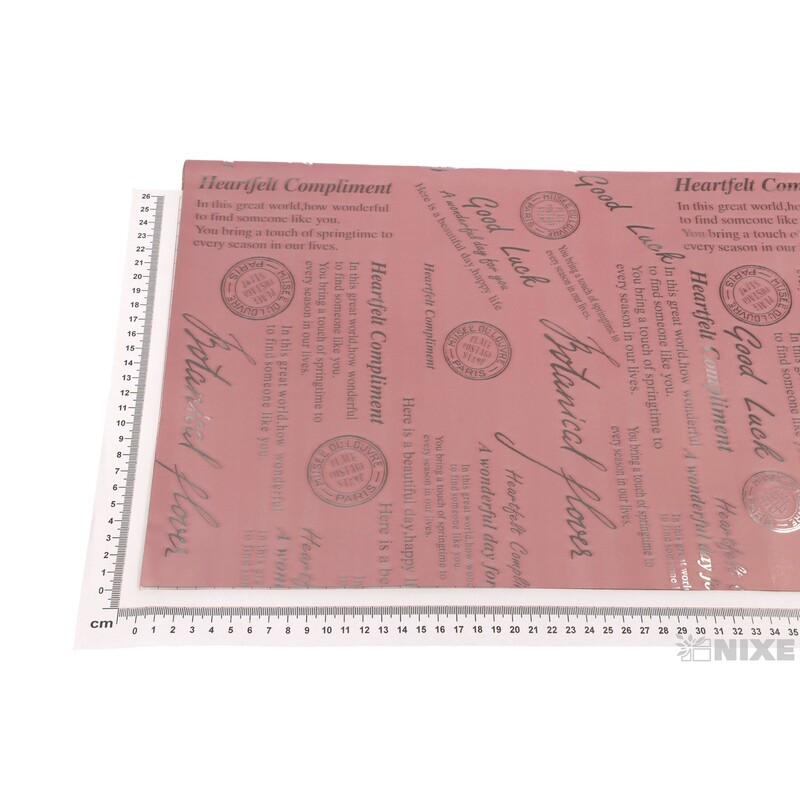 ARCH METAL 58x58cm 20ks*RŮŽOVÁ