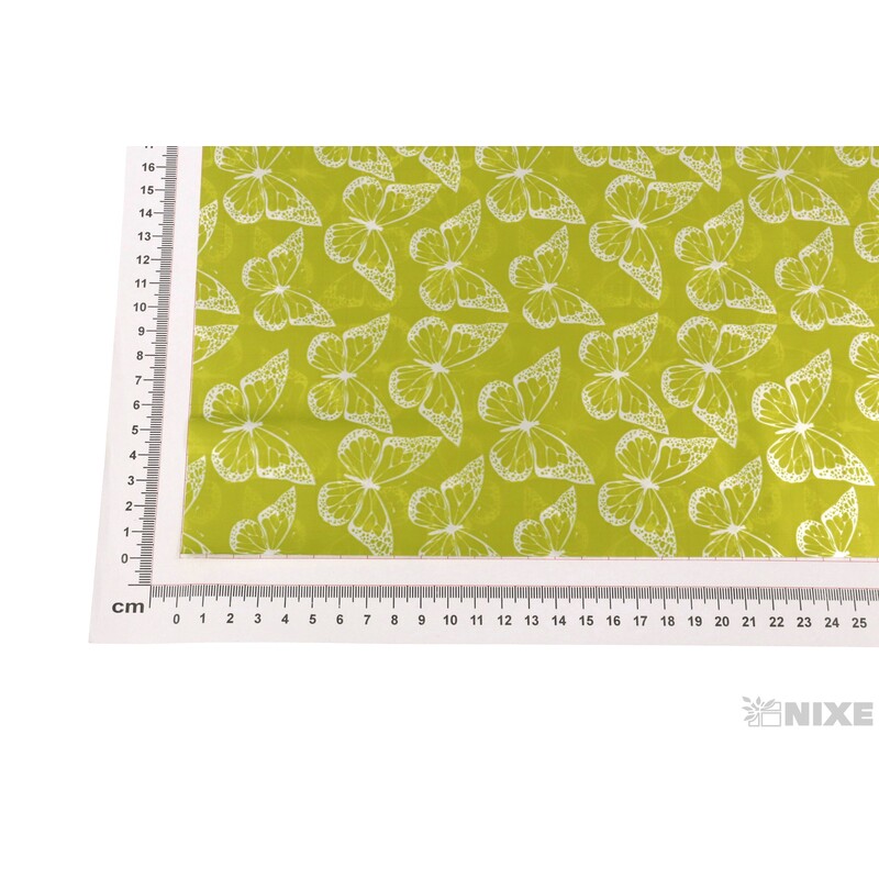 ARCH PLAST MOTÝL 50x50cm 50ks*OLIVOVÁ