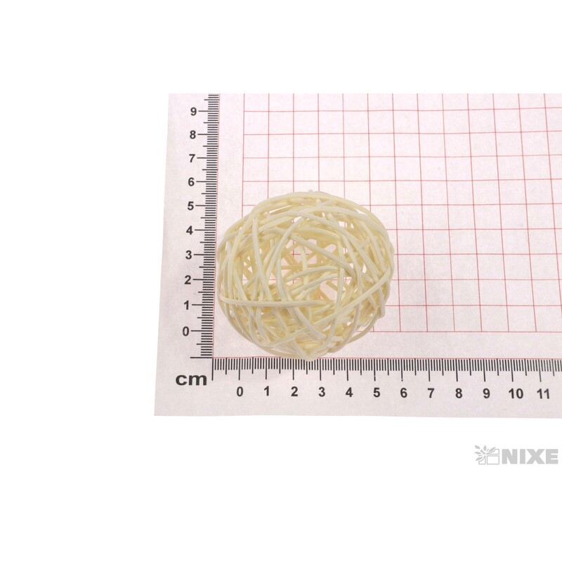 KOULE PEDIG 5,5cm 12ks*BÍLÁ