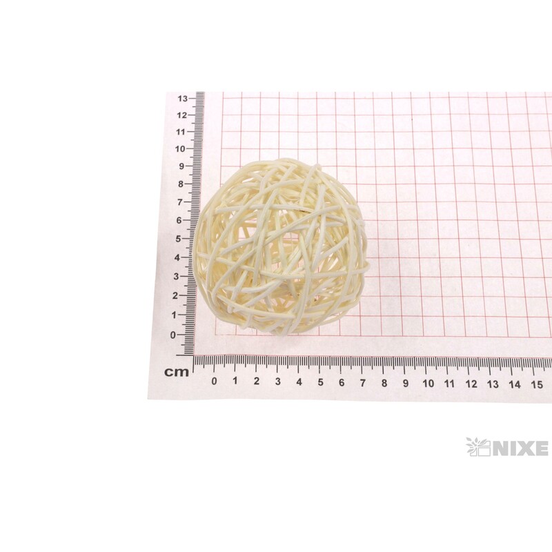 KOULE PEDIG 7cm 8ks*BÍLÁ