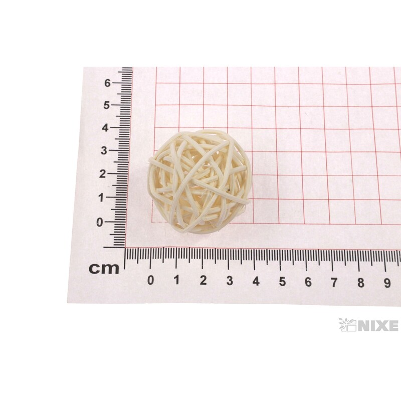 KOULE PEDIG 4cm 12ks*BÍLÁ