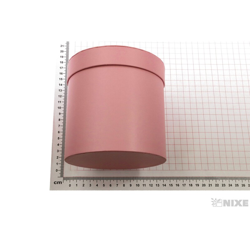 KVĚTINOVÝ BOX 14x13cm*RŮŽOVÁ