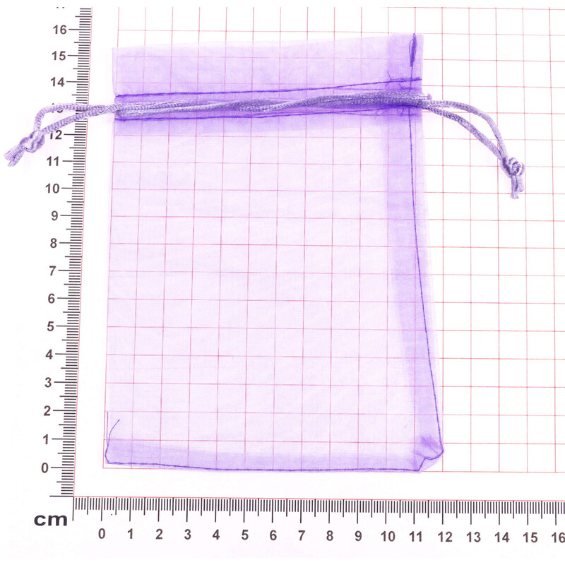 SÁČEK ORGANZA 12x15cm*FIALOVÁ