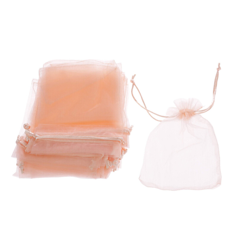 SÁČEK ORGANZA 12x15cm*LOSOSOVÁ