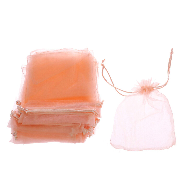 SÁČEK ORGANZA 12x15cm*LOSOSOVÁ