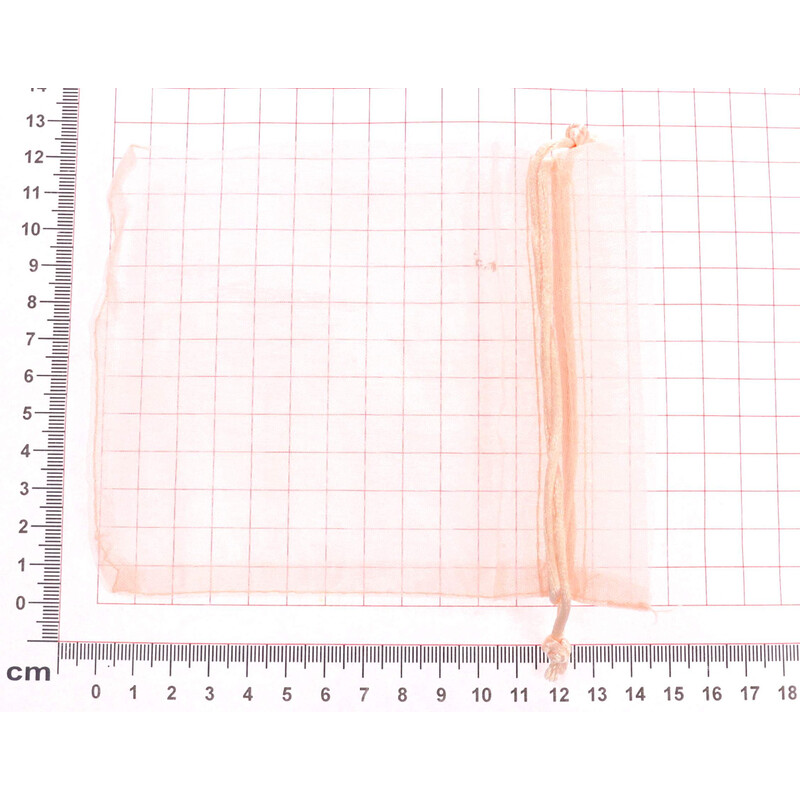 SÁČEK ORGANZA 12x15cm*LOSOSOVÁ
