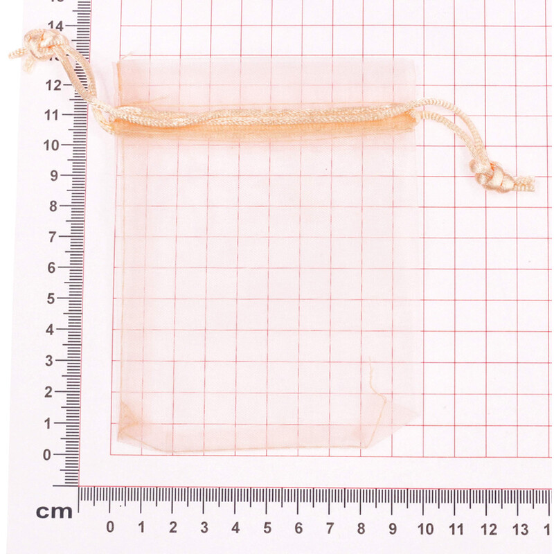 SÁČEK ORGANZA 10x13cm*LOSOSOVÁ
